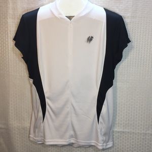 Bontrager XL Women’s bike jersey white/black